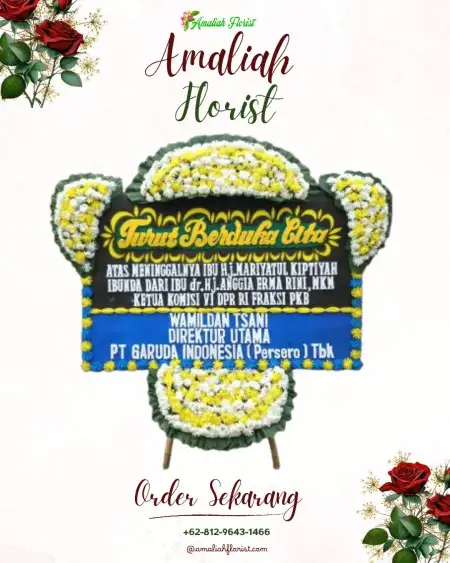 Papan Bunga Duka Keboananom